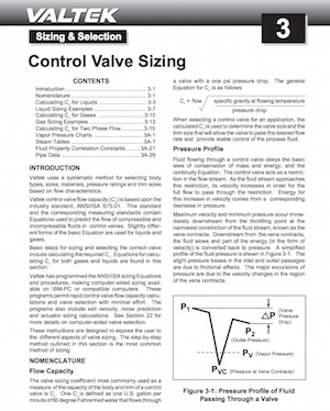 Control Valve Sizing